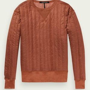 Quilted Scotch&Soda sweatshirt NWT